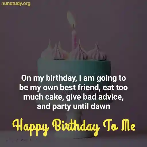 Self Birthday Quotes