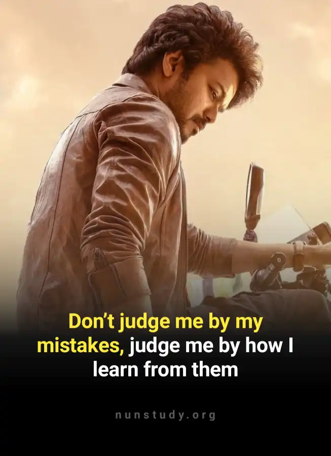 Dont Judge Me Quotes in English
