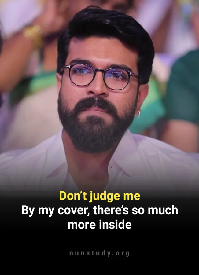 Never Judge Me Quotes
