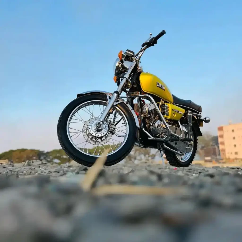 Yamaha RX 100 Status For Instagram